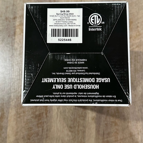 Star Wars‎ R2-D2 Mini Stir Popcorn Popper New In Box - Picture 3 of 9